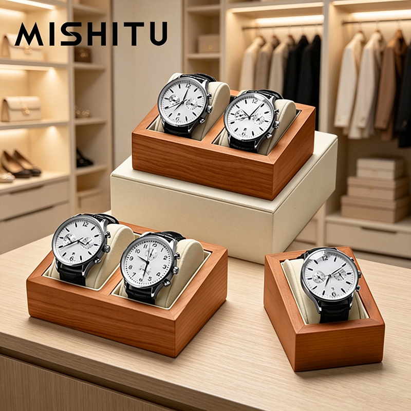 MISHITU Solid Wood Watch Stora - đánh giá và giá Watch Display Box